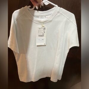 NWT Zara White Tshirt